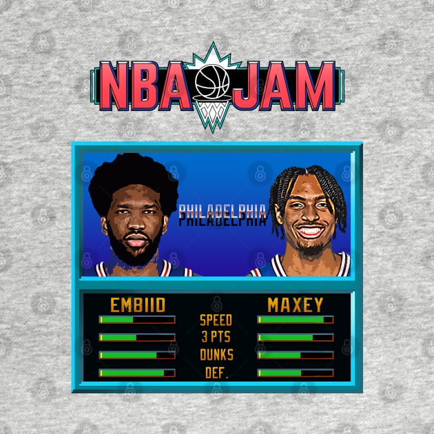 NBA JAM - Season 23-24 by Buff Geeks Art